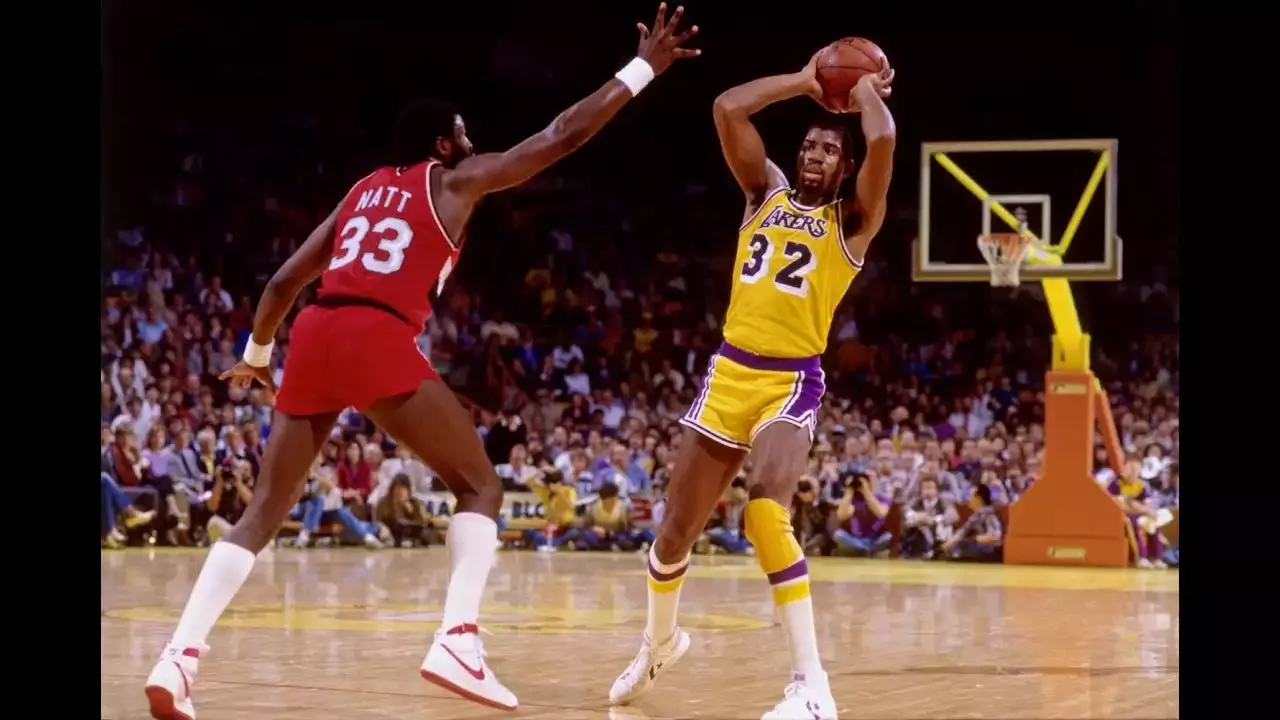 Basquete Magic Johnson foi realmente mágico